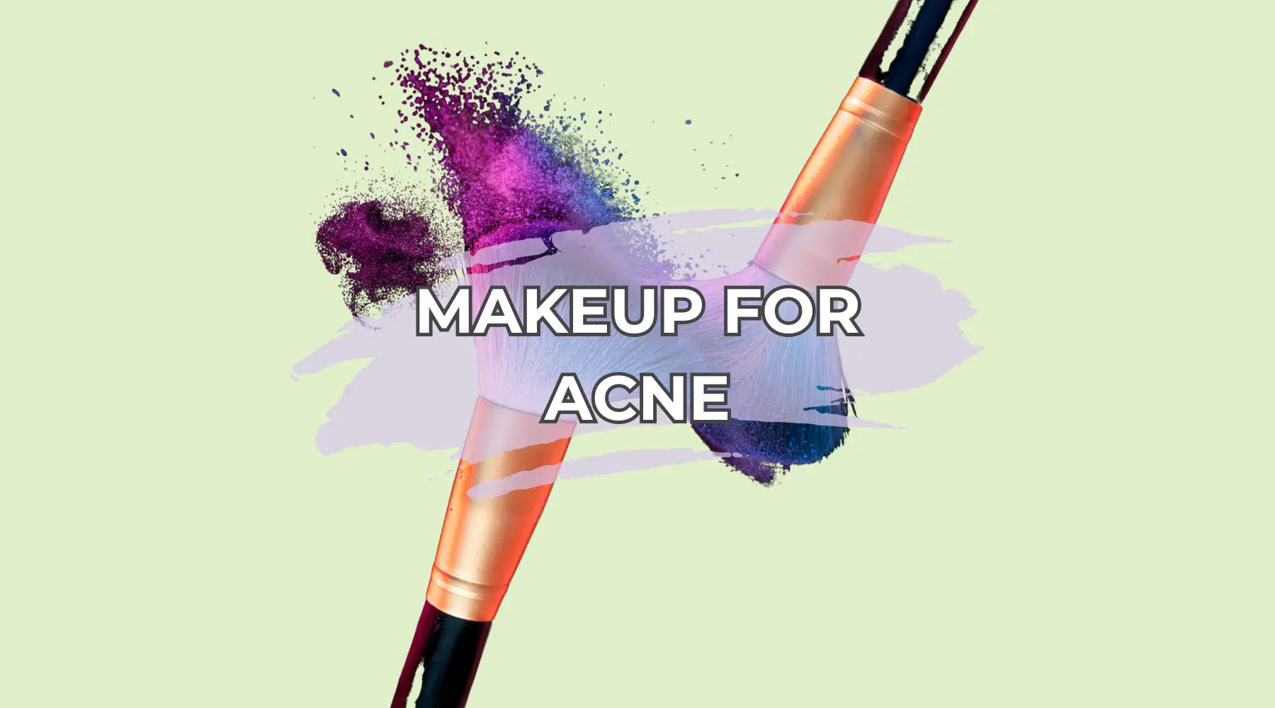 Makeup for acne blog thumbnail